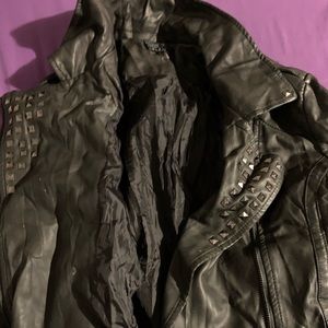 Ashley by 26 International Faux Leather Jacket